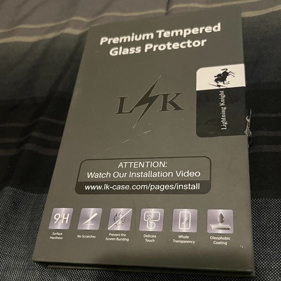 LK 2 Pack Clear Premium Tempered Glass Protector - Picture 7 of 7